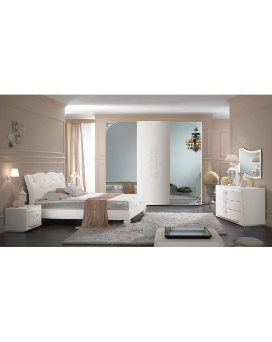 Спальня белая mod.ORCHIDEA