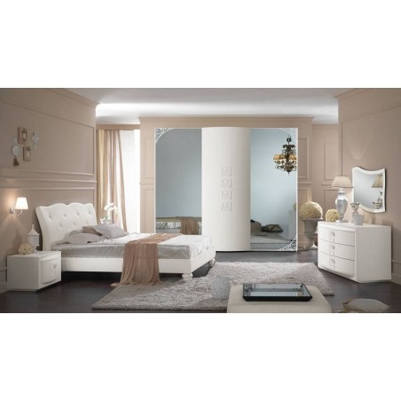 Спальня белая mod.ORCHIDEA