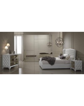 Спальня белая с зеркальными фасадами - Новинка 2015 года!