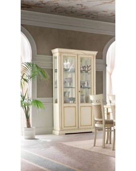 PRAMA гостиная PALAZO DUCALE laccato  ВИТРИНА 2-дверная