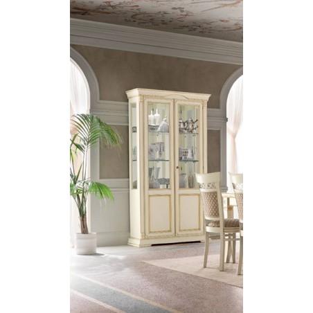 PRAMA гостиная PALAZO DUCALE laccato  ВИТРИНА 2-дверная