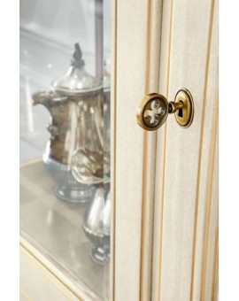 PRAMA гостиная PALAZO DUCALE laccato  ВИТРИНА 2-дверная