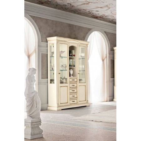 PRAMA гостиная PALAZO DUCALE ВИТРИНА С ЯЩИКАМИ