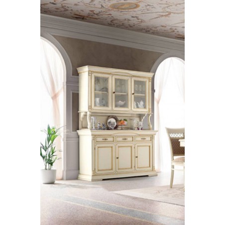 PRAMA гостиная PALAZO DUCALE laccato ВЕРХНИЙ МОДУЛЬ от витрины