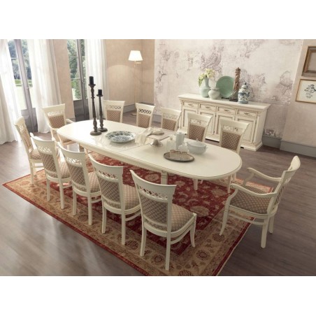 PRAMA гостиная PALAZO DUCALE laccato  СТОЛ овальный 180 см