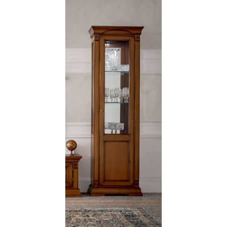 PRAMA гостиная PALAZO DUCALE ciliegio ВИТРИНА 1-дверная