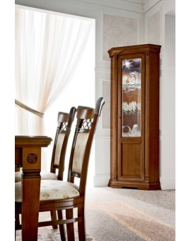 PRAMA гостиная PALAZO DUCALE laccato ВИТРИНА УГЛОВАЯ