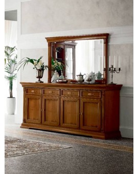 PRAMA гостиная PALAZO DUCALE ciliegio ЗЕРКАЛО 149 см навесное