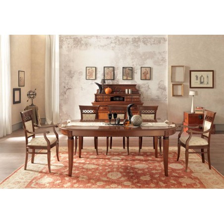 PRAMA гостиная PALAZZO DUCALE ciliegio СТОЛ овальный 210 см