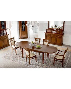 PRAMA гостиная PALAZO DUCALE ciliegio Стул (обивка-ткань)