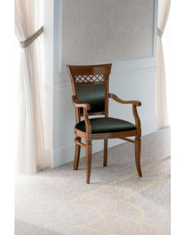 PRAMA гостиная PALAZZO DUCALE ciliegio ПОЛУКРЕСЛО  (обивка-экокожа)