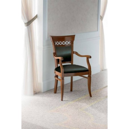 PRAMA гостиная PALAZZO DUCALE ciliegio ПОЛУКРЕСЛО  (обивка-экокожа)