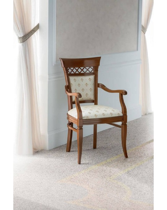 PRAMA гостиная PALAZO DUCALE ciliegio ПОЛУКРЕСЛО (обивка-ткань)