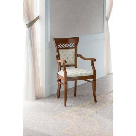 PRAMA гостиная PALAZO DUCALE ciliegio ПОЛУКРЕСЛО (обивка-ткань)