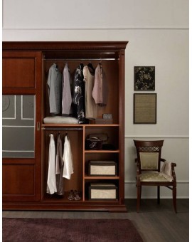 PRAMA  спальня PALAZO DUCALE ciliegio ШКАФ-КУПЕ mini