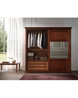 PRAMA  спальня PALAZO DUCALE ciliegio ШКАФ-КУПЕ maxi
