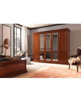 PRAMA  спальня PALAZZO DUCALE ciliegio ШКАФ 5-дверный без зеркал