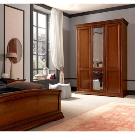PRAMA  спальня PALAZZO DUCALE ciliegio ШКАФ 3-дверный без зеркал