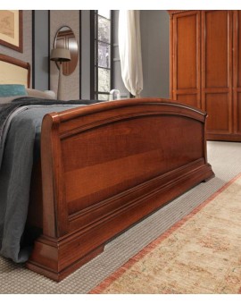 PRAMA  спальня PALAZZO DUCALE ciliegio КРОВАТЬ с резным изголовьем и с изножьем 160 см