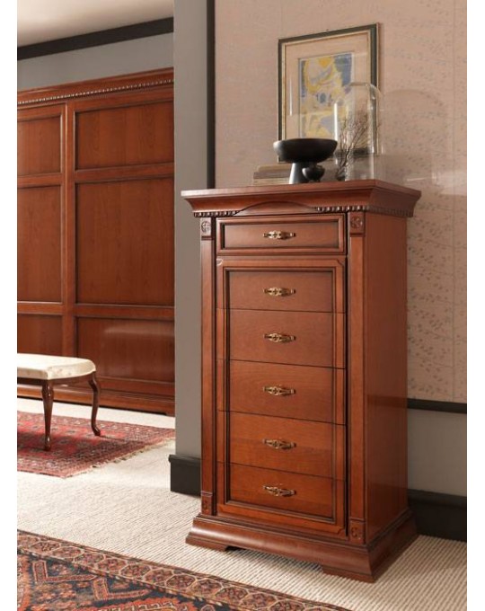 PRAMA гостиная PALAZZO DUCALE ciliegio КОМОД высокий