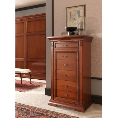 PRAMA гостиная PALAZZO DUCALE ciliegio КОМОД высокий