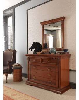 PRAMA гостиная PALAZZO DUCALE ciliegio ЗЕРКАЛО навесное