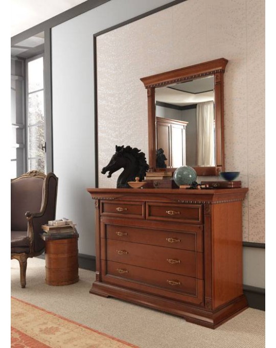 PRAMA гостиная PALAZZO DUCALE ciliegio ЗЕРКАЛО навесное