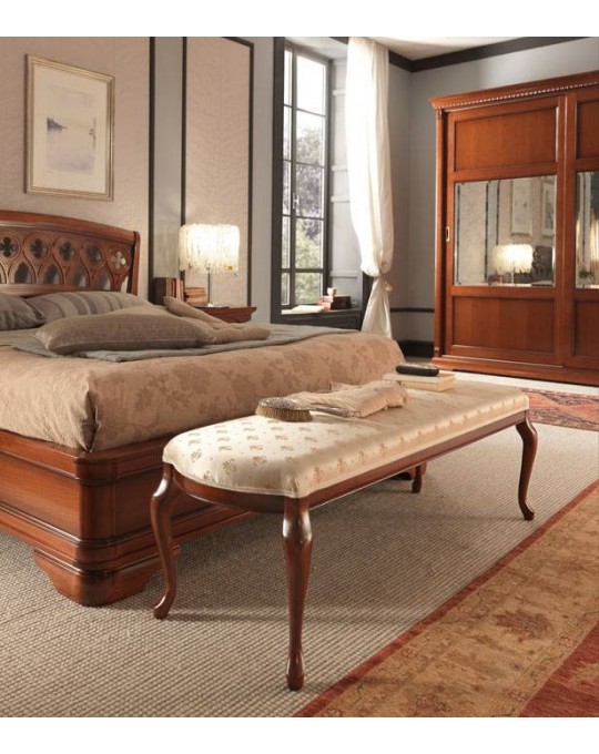 PRAMA  спальня PALAZZO DUCALE ciliegio БАНКЕТКА