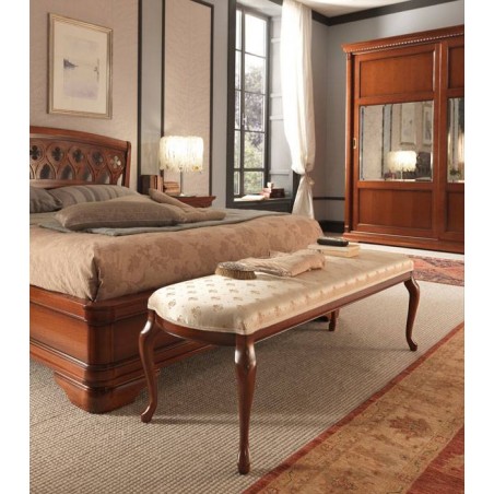 PRAMA  спальня PALAZZO DUCALE ciliegio БАНКЕТКА