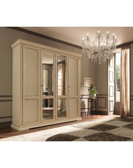 PRAMA  спальня PALAZZO DUCALE laccato  ШКАФ 4-дверный без зеркал