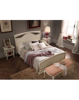 PRAMA  спальня PALAZZO DUCALE ciliegio КРОВАТЬ 180 см с ковкой без изножьем