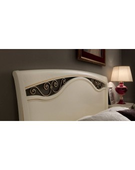 PRAMA  спальня PALAZZO DUCALE ciliegio КРОВАТЬ 180 см с ковкой без изножьем