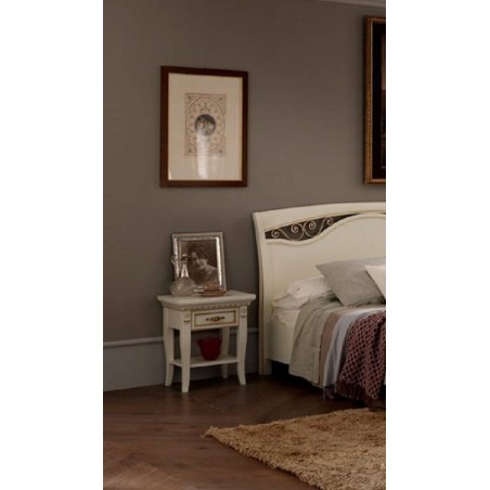 PRAMA  спальня PALAZZO DUCALE laccato ТУМБОЧКА с ящиком прикроватная