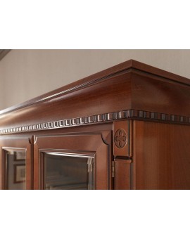 PRAMA кабинет PALAZO DUCALE ciliegio  БИБЛИОТЕКА 3-дверная