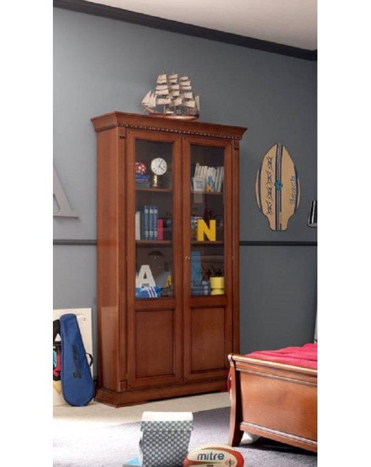 PRAMA кабинет PALAZO DUCALE ciliegio  БИБЛИОТЕКА 2-дверная