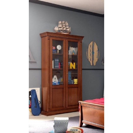 PRAMA кабинет PALAZO DUCALE ciliegio  БИБЛИОТЕКА 2-дверная