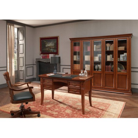 PRAMA кабинет PALAZO DUCALE ciliegio  СТОЛ c 4 ящиками