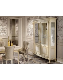 BRUNO PIOMBINI Гостиная VENEZIA ВИТРИНА 2-дверная