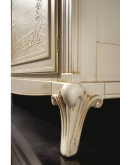 BRUNO PIOMBINI Гостиная VENEZIA ВИТРИНА 2-дверная