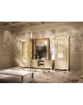 BRUNO PIOMBINI Гостиная VENEZIA ВИТРИНА 1-дверная