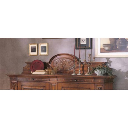 BAKOKKO Гостиная MONTALCINO  НАДСТАВКА  с декором