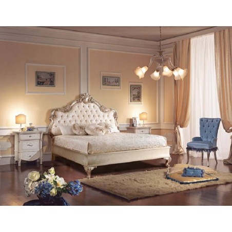 CASA+39 Спальня VERDI/VIVALDI КРОВАТЬ с мягким изголовьем