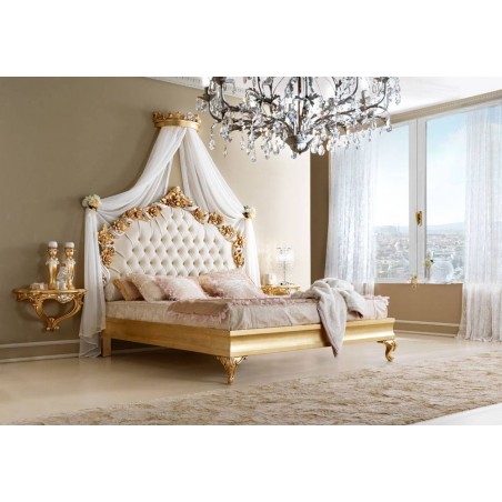 CASA+39 Спальня VERDI/VIVALDI КРОВАТЬ с мягким изголовьем