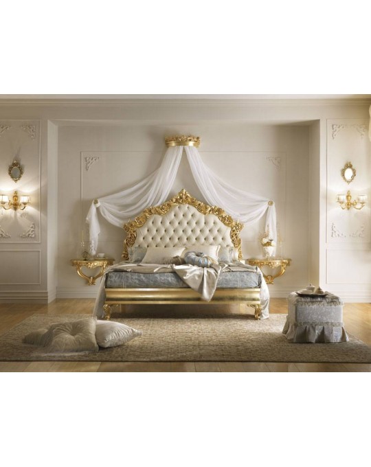 CASA+39 Спальня VERDI/VIVALDI КРОВАТЬ с мягким изголовьем