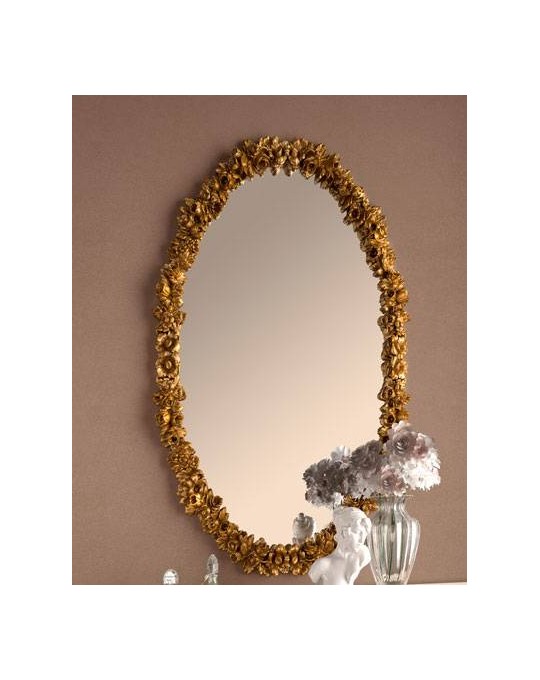 CASA+39 Спальня VERDI/VIVALDI КРОВАТЬ ЗЕРКАЛО овальное