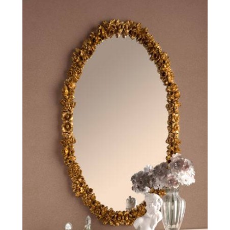 CASA+39 Спальня VERDI/VIVALDI КРОВАТЬ ЗЕРКАЛО овальное