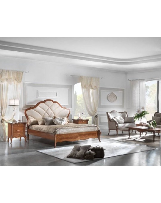CASA+39 Спальня GIULIETTA  КРОВАТЬ с мягким изголовьем