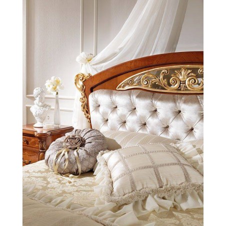 CASA+39 Спальня LA FENICE  КРОВАТЬ с мягким изголовьем