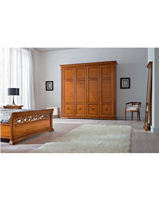 PRAMA спальня BOHEMIA  ШКАФ 4-дверный