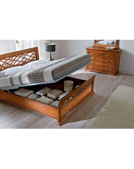 PRAMA спальня BOHEMIA  РЕШЕТКА подъемная с контейнером